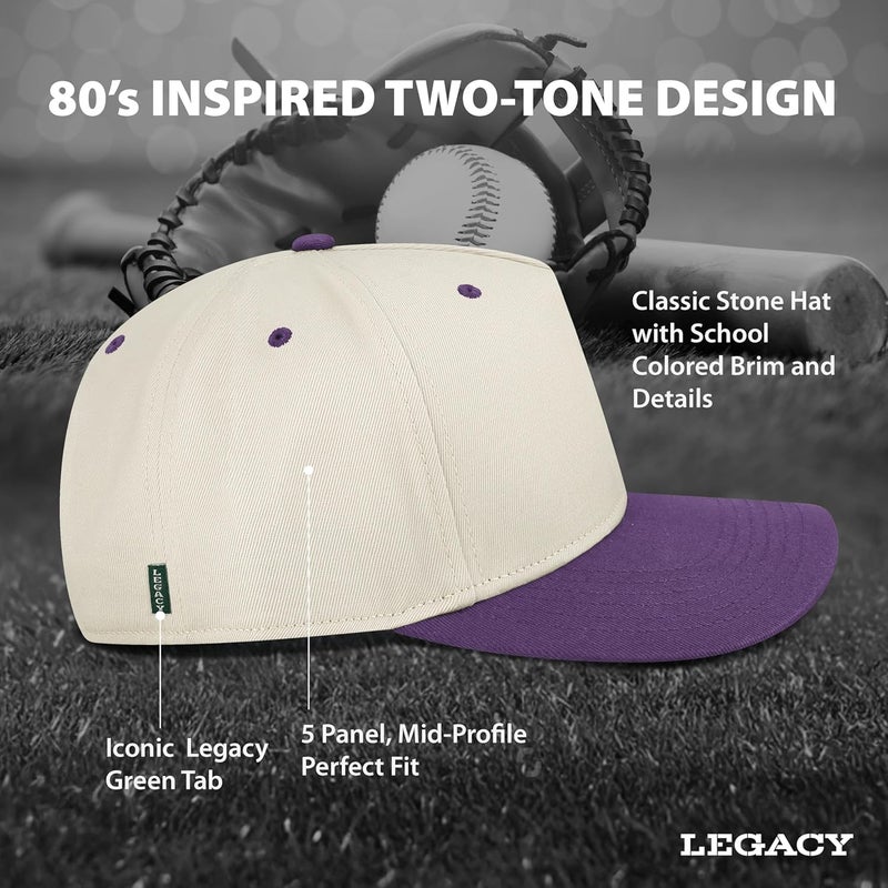 Legacy NCAA Officially Licensed Baseball Hat, Lightweight Cap for Men & Women, HTA, One Size Fits Most, Adjustable Closure - Image 4